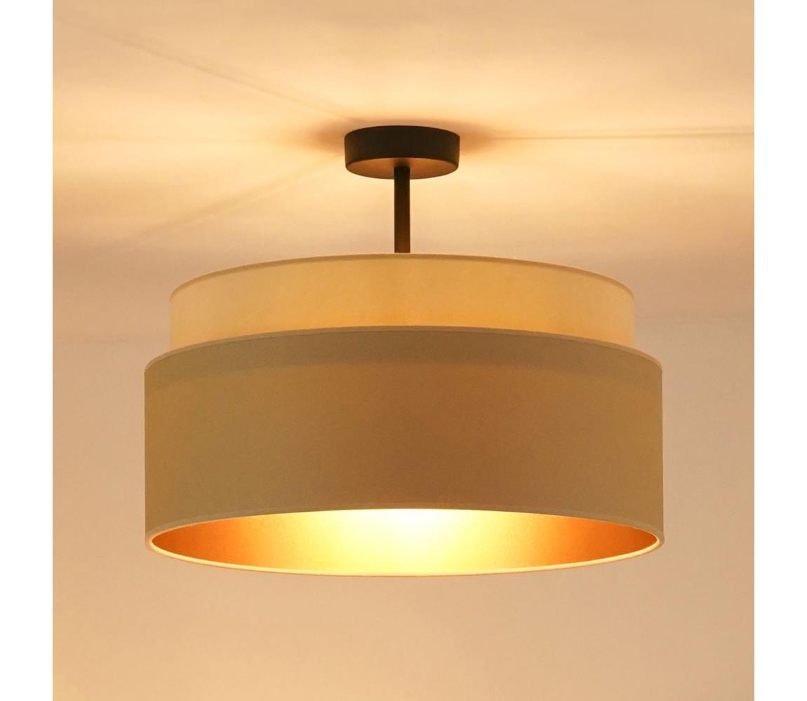 Brilagi Prisadený luster OREGON VEGE 1xE27/15W/230V pr. 45 cm béžová 608619