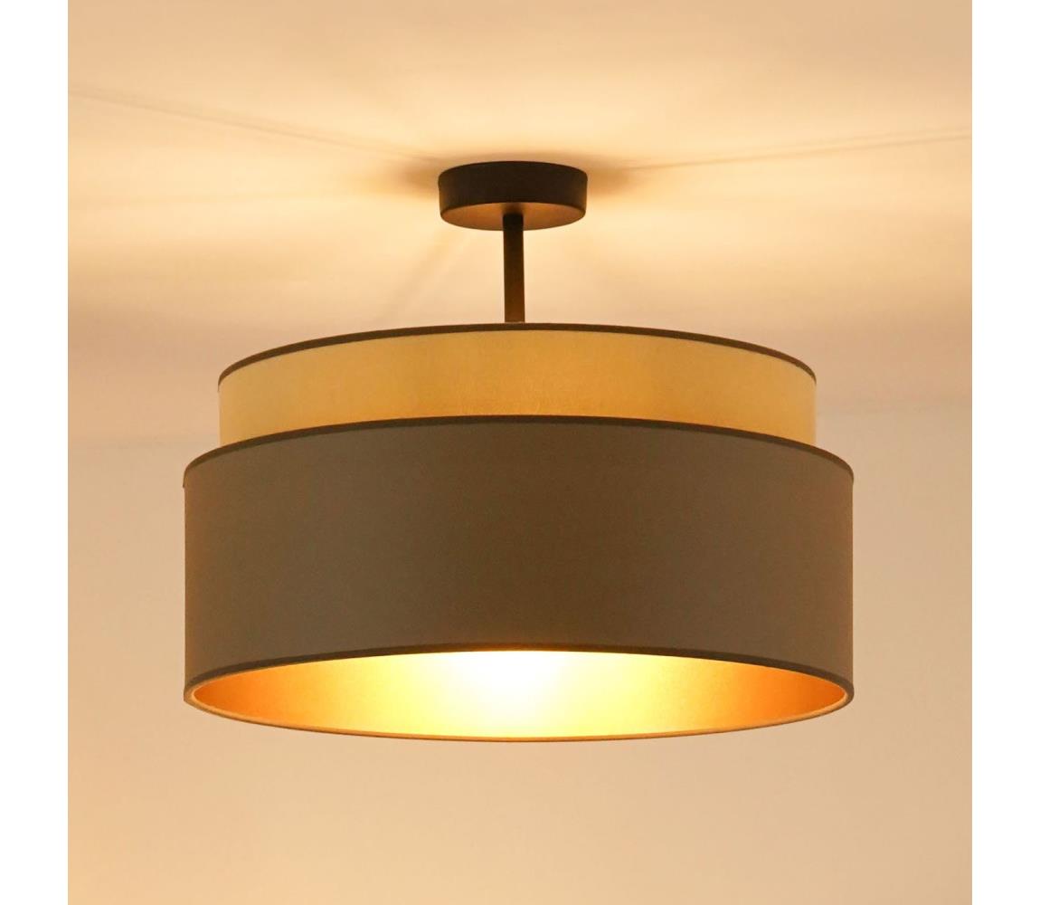 Brilagi Prisadený luster OREGON VEGE 1xE27/15W/230V pr. 45 cm šedá 608626