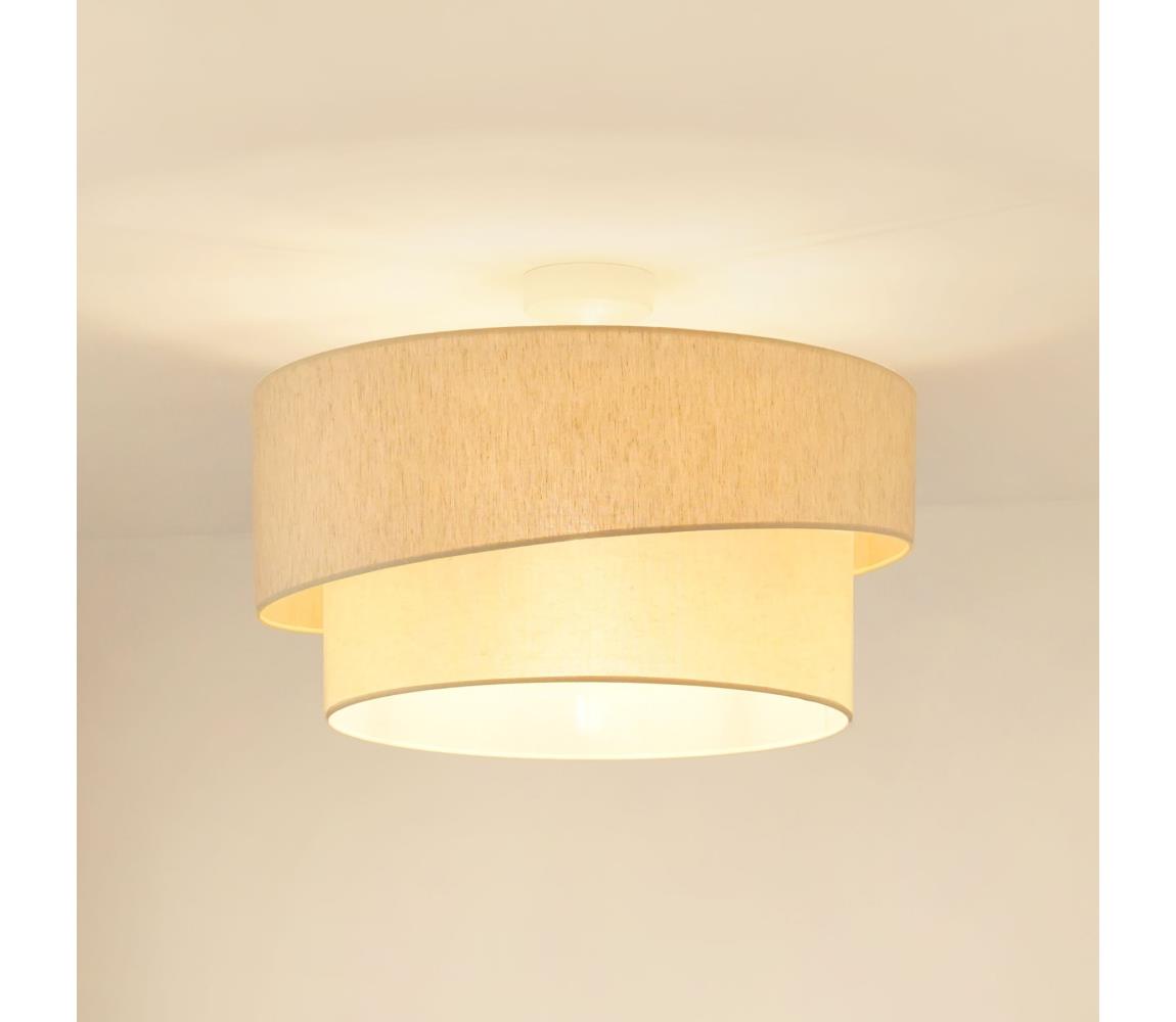 Brilagi Prisadený luster SHINE 1xE27/15W/230V pr. 50 cm krémová 609722