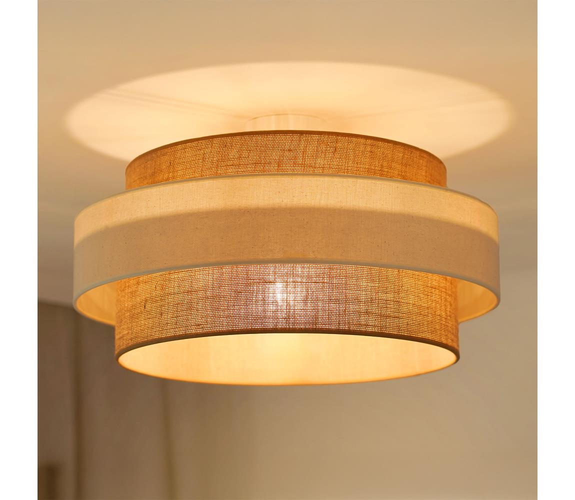 Brilagi Prisadený luster SPACE LIGHT 1xE27/15W/230V pr. 50 cm béžová/krémová 609791