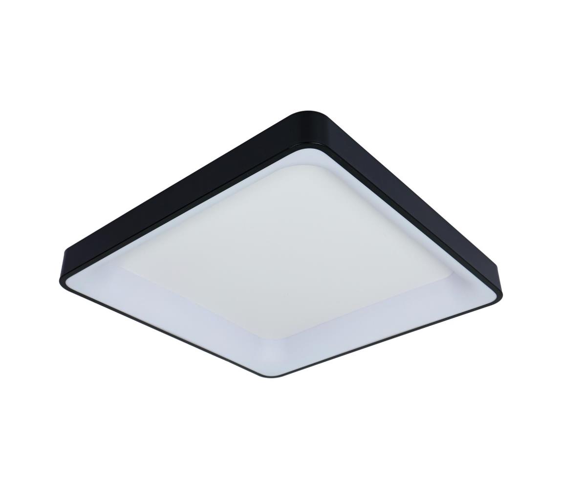 Brilagi Stmievateľné LED stropné svietidlo FALCON II LED/125W/230V 60x60 cm čierne s diaľkovým ovládaním BRC2669-600/CR