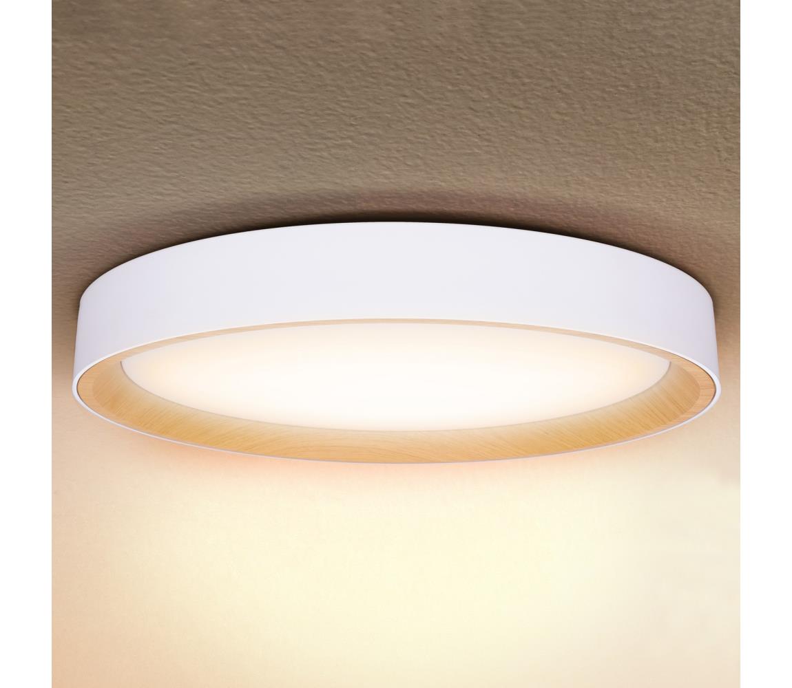 Brilagi Stmievateľné LED stropné svietidlo LARIOS LED/72W/230V biela pr. 59 cm + diaľkové ovládanie WO800-OEM17-60