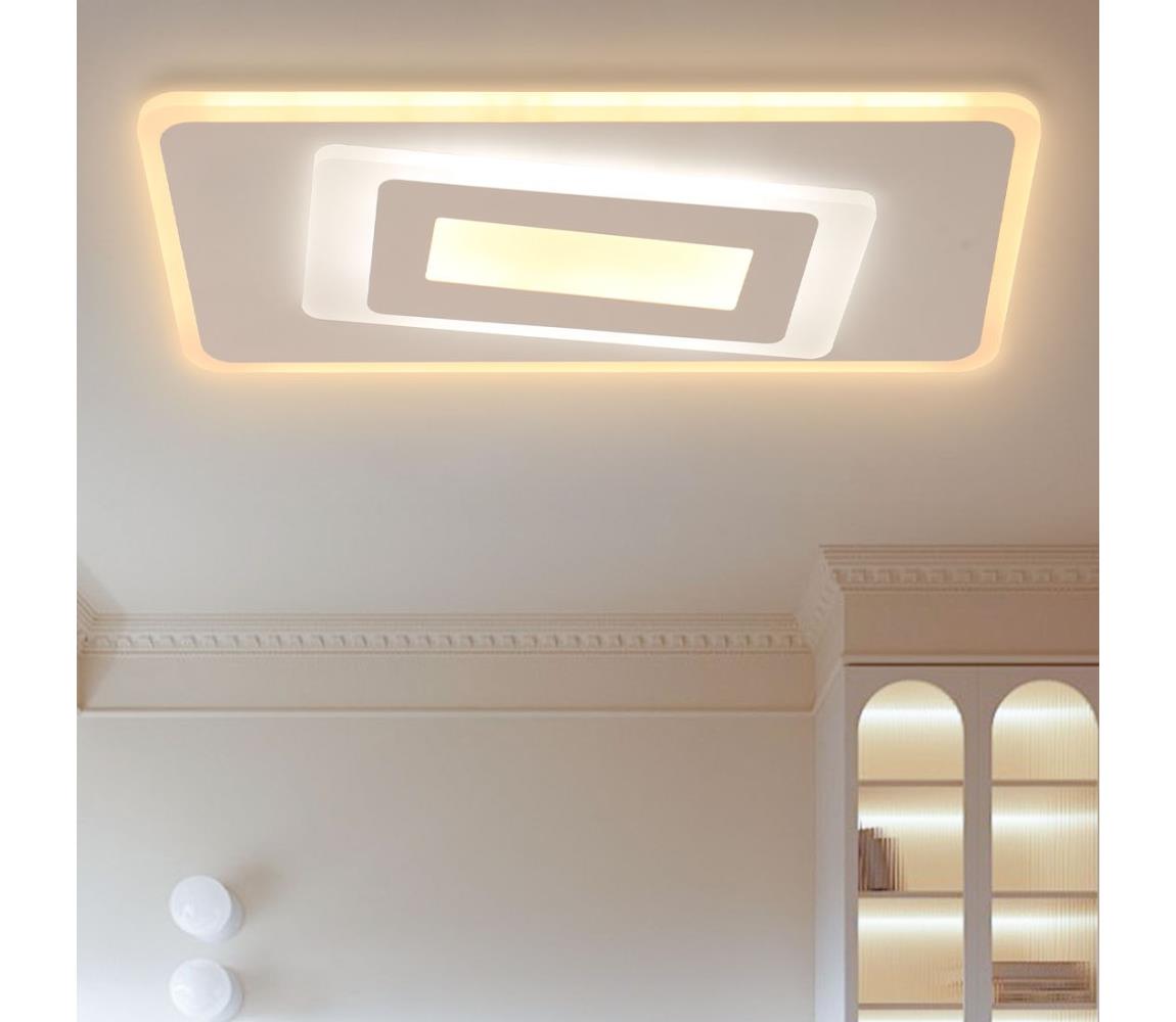 Brilagi Stmievateľné LED stropné svietidlo MODERN LED/51W/230V 3000-6000K + s diaľkovým ovládačom