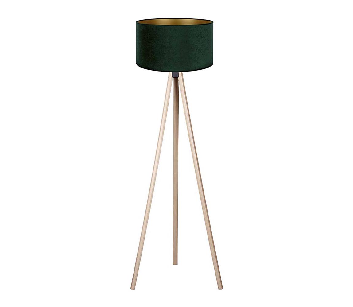 Brilagi Stojacia lampa VELVET 1xE27/60W/230V béžová/zelená