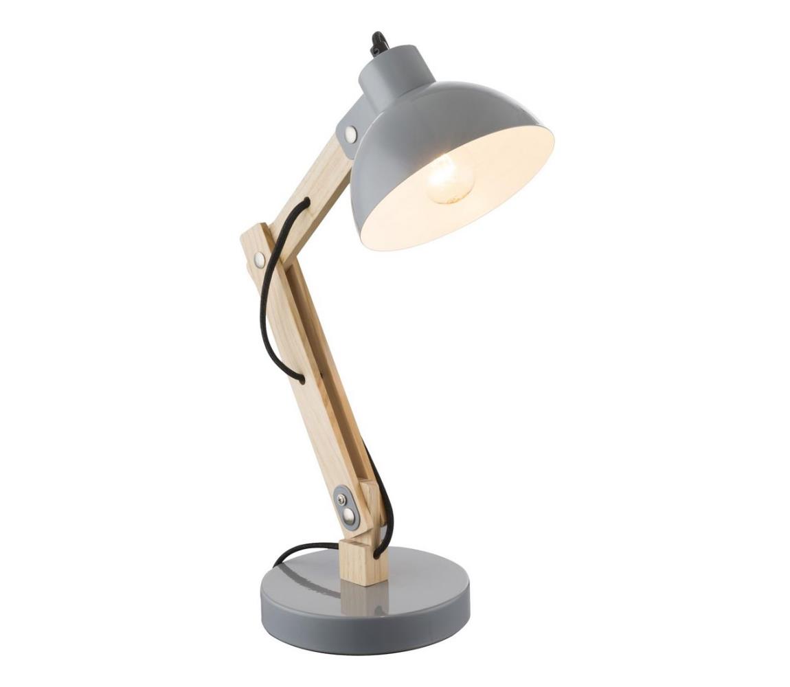 Brilagi Stolná lampa FOCUS 1xE27/40W/230V šedá