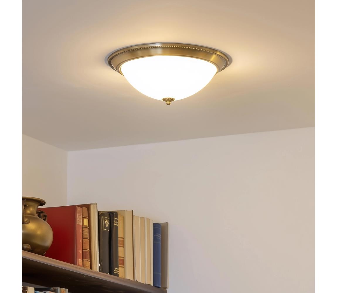 Brilagi Stropné svietidlo CLASSIC 3xE27/60W/230V bronzová BG71323