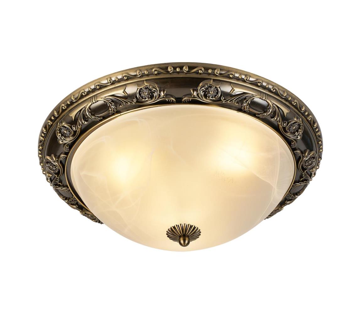 Brilagi Stropné svietidlo CLASSIC 3xE27/60W/230V mosadz BG71324