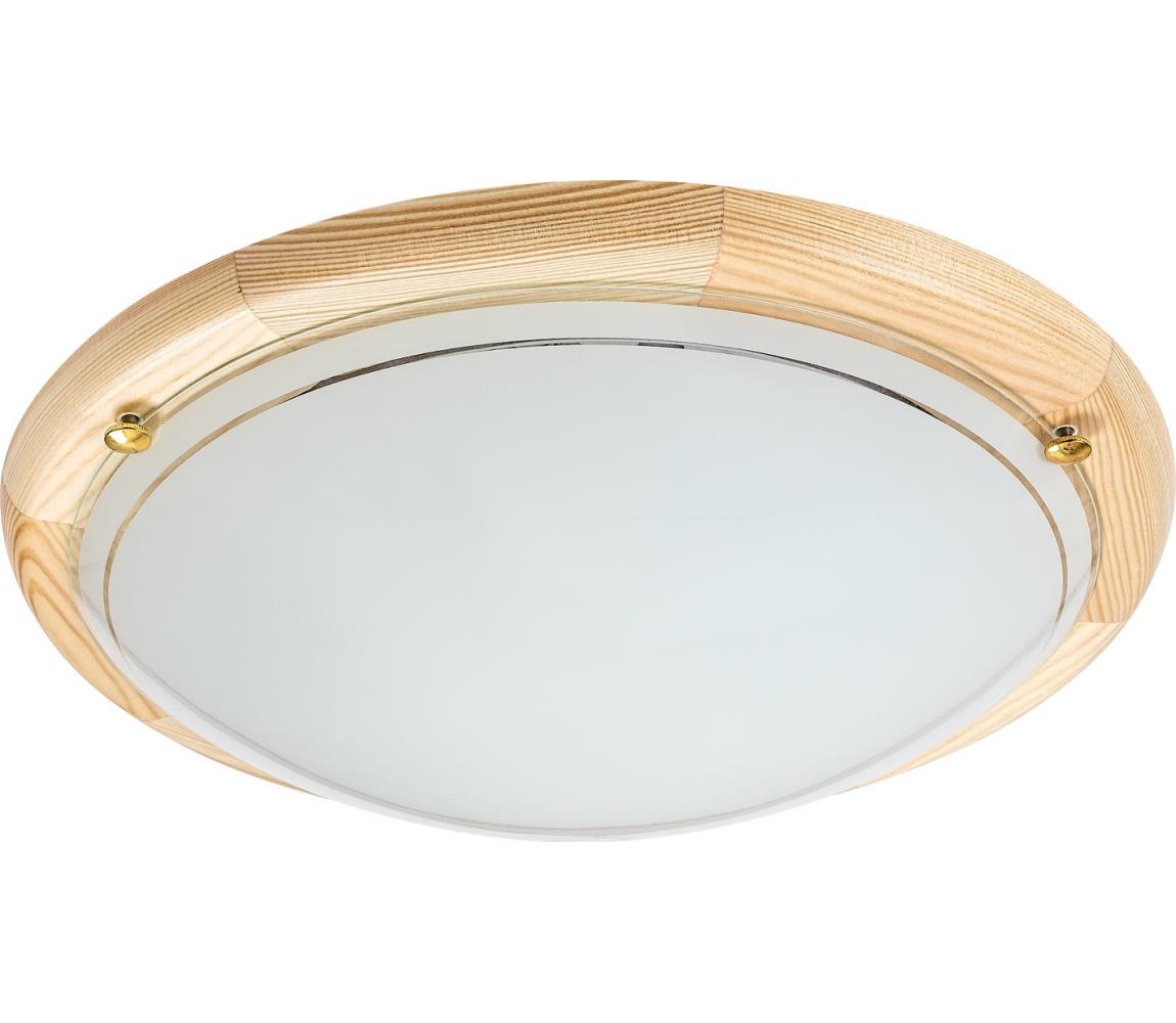 Brilagi Stropné svietidlo ORBIS 2xE27/60W/230V pr. 38 cm borovica 63042