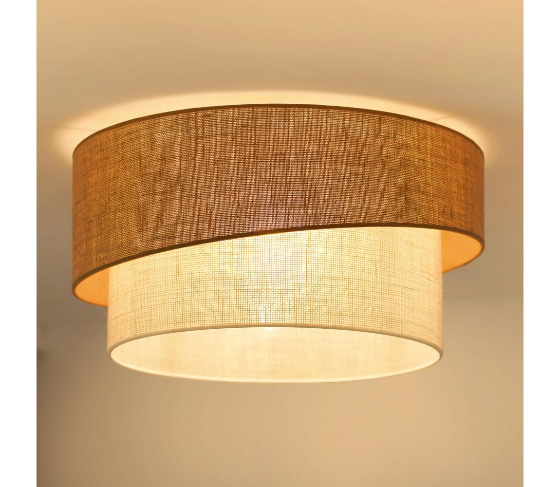 Brilagi Stropné svietidlo SHINE 1xE27/15W/230V pr. 50 cm béžová/krémová