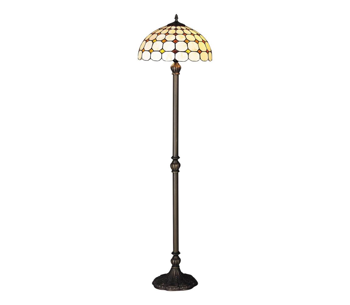 Brilagi Tiffany vitrážová stojacia lampa DORAN 2xE27/60W/230V 63002