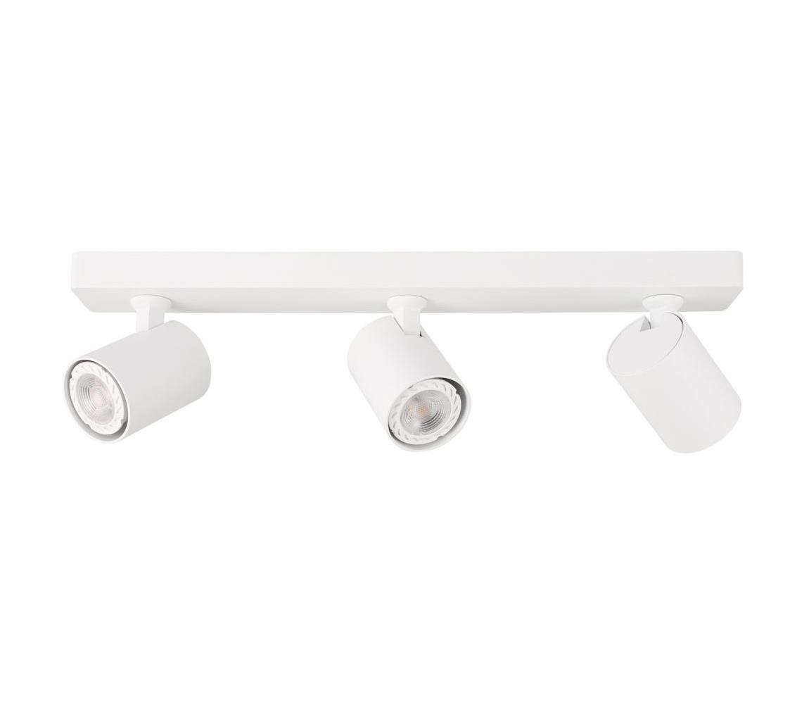 Donoci 2071-3-MB-WH - Bodové svietidlo LUMSI 3xGU10/35W/230V biela