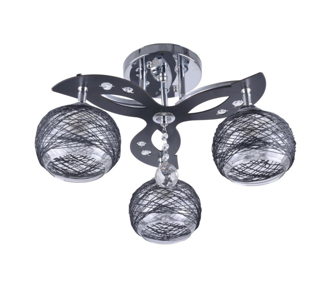 Donoci 3132 - Prisadený luster CORD 3xE27/60W/230V LY-3132