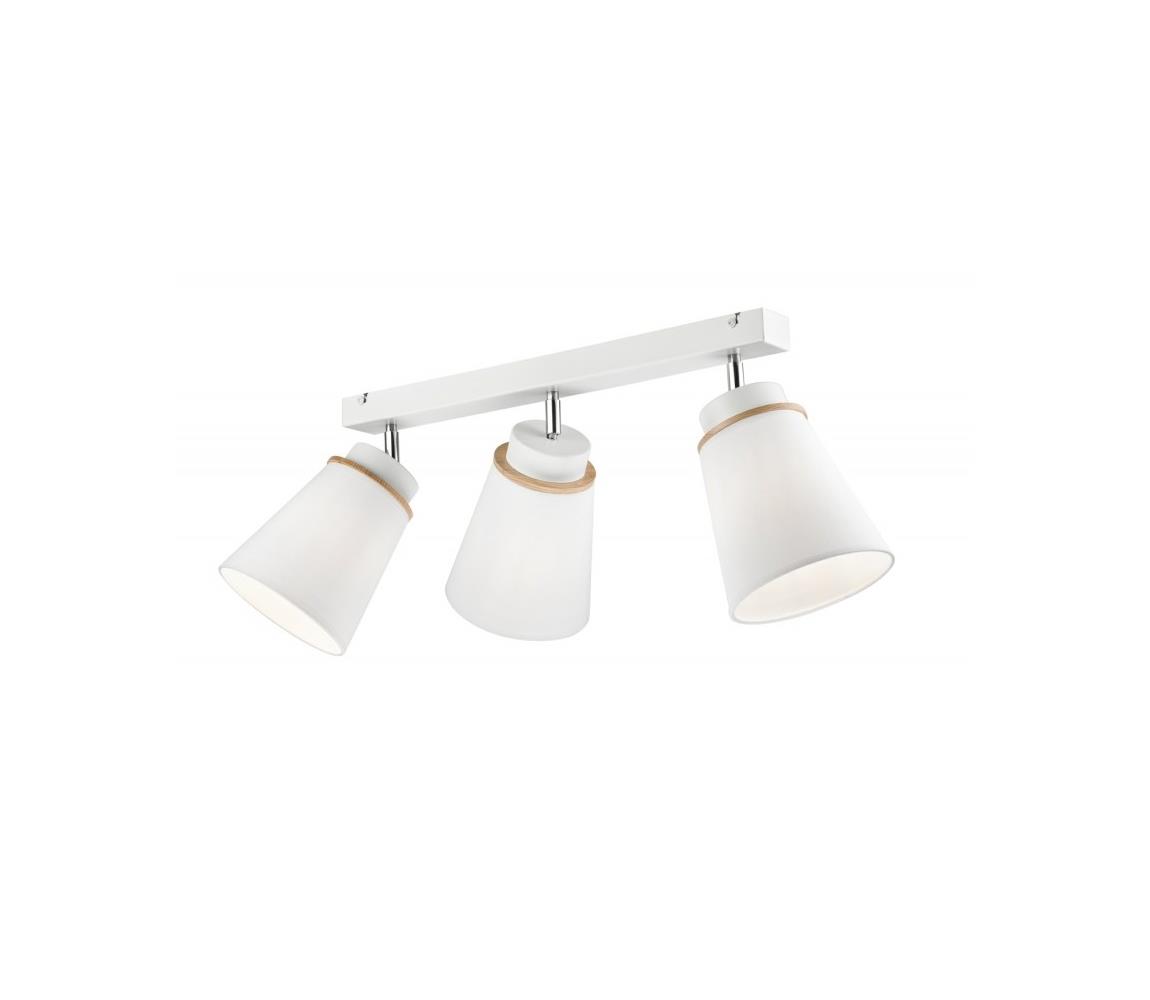 Donoci Bodové svietidlo AGUSTINO 3xE27/60W/230V biela