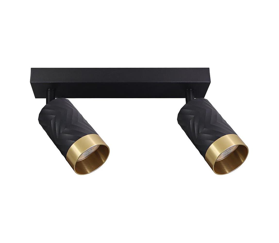 Donoci Bodové svietidlo ARRAS 2xGU10/10W/230V čierna