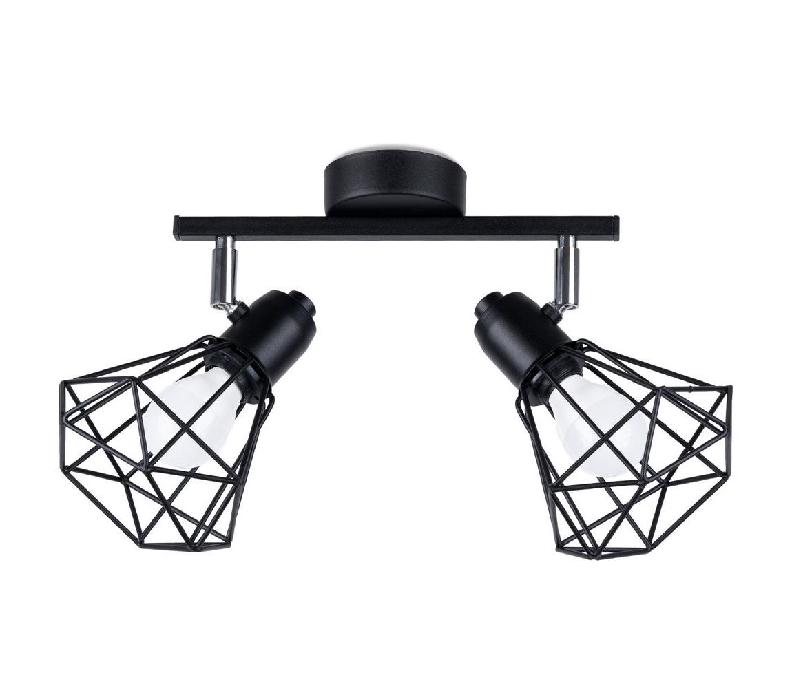 Donoci Bodové svietidlo ARTEMIS 2xE14/40W/230V čierna