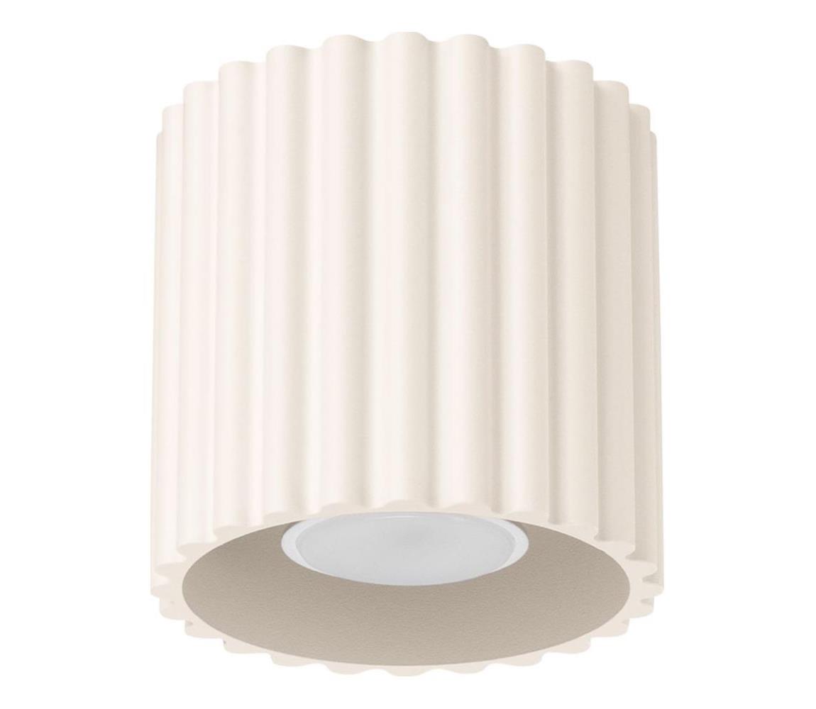 Donoci Bodové svietidlo AURA 1xGU10/10W/230V pr. 10 cm krémové