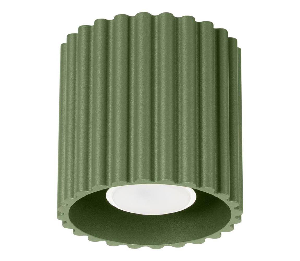 Donoci Bodové svietidlo AURA 1xGU10/10W/230V pr. 10 cm zelené