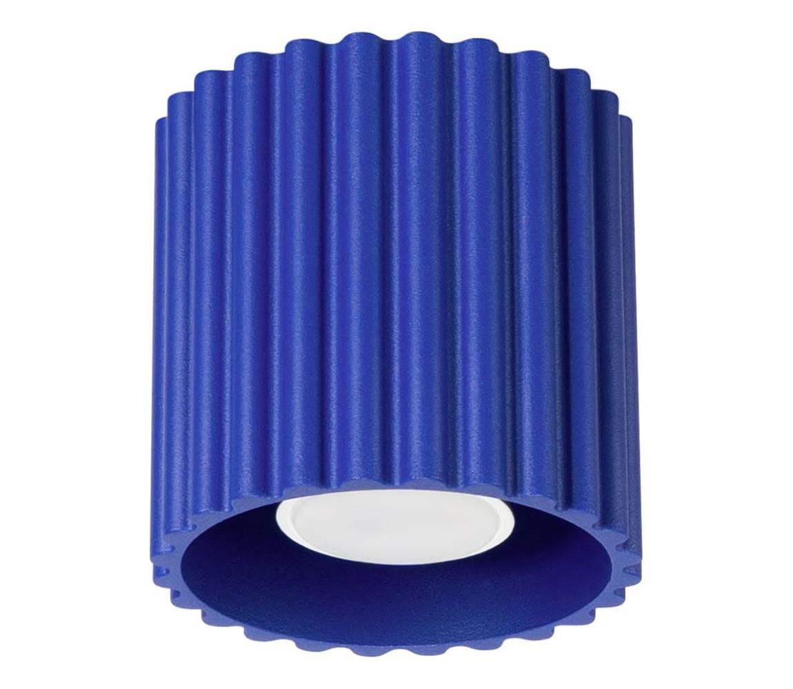 Donoci Bodové svietidlo AURA 1xGU10/10W/230V priemer 10 cm modré