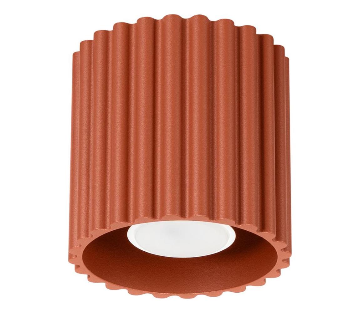 Donoci Bodové svietidlo AURA 1xGU10/10W/230V priemer 10 cm oranžové