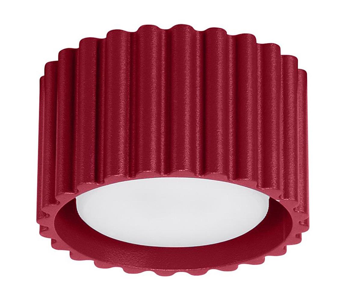 Donoci Bodové svietidlo AURA 1xGX53/10W/230V priemer 10 cm červené