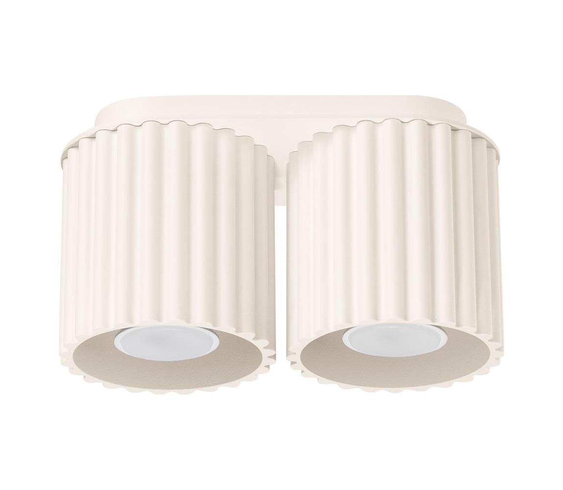 Donoci Bodové svietidlo AURA 2xGU10/10W/230V krémová