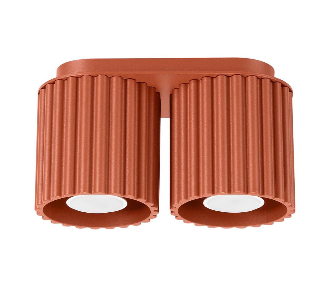 Donoci Bodové svietidlo AURA 2xGU10/10W/230V oranžové
