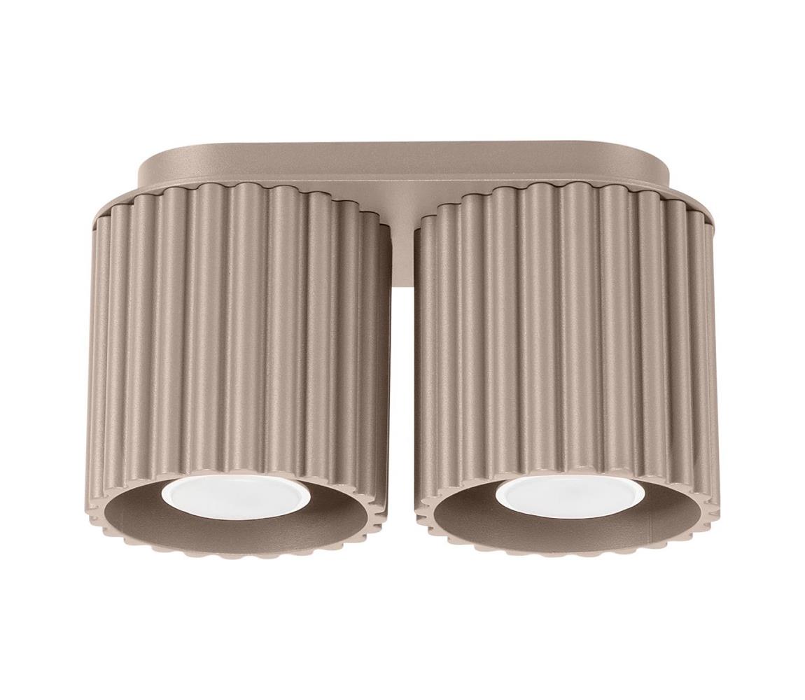 Donoci Bodové svietidlo AURA 2xGU10/10W/230V taupe