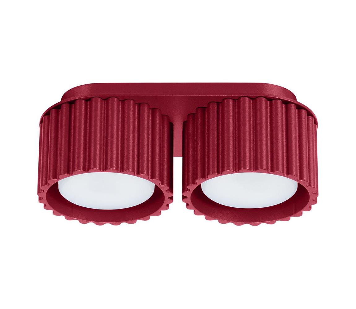 Donoci Bodové svietidlo AURA 2xGX53/10W/230V červené