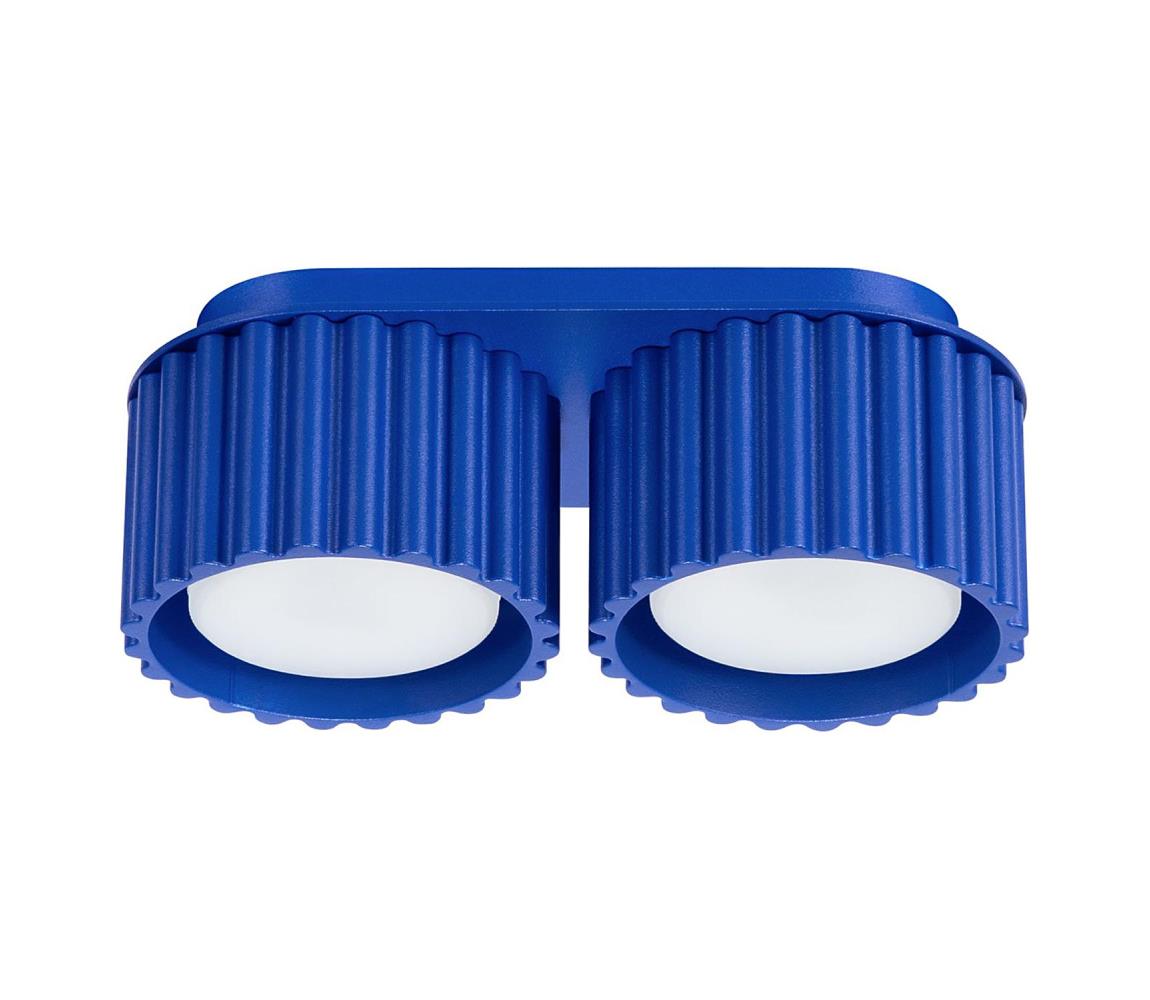 Donoci Bodové svietidlo AURA 2xGX53/10W/230V modré