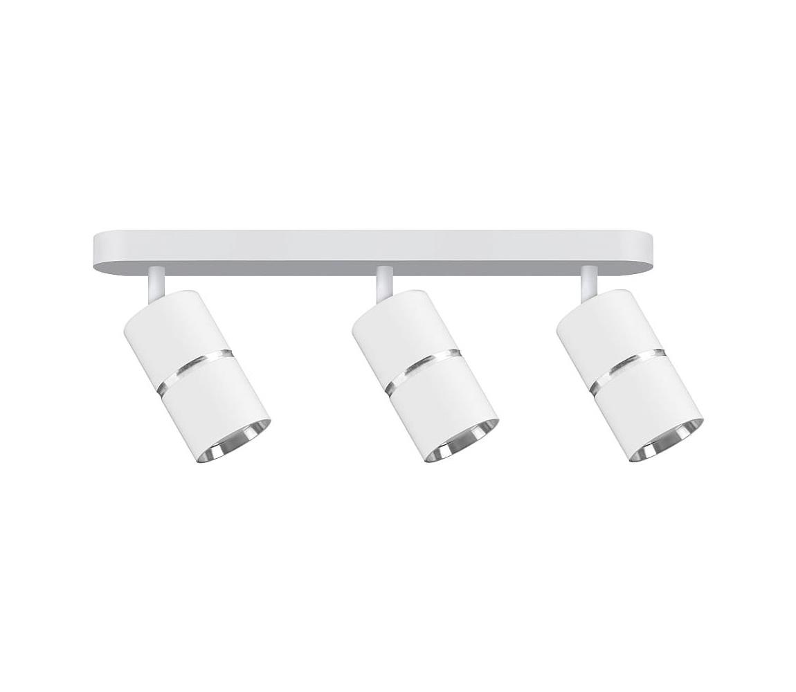 Donoci Bodové svietidlo BAMBOO 3xGU10/10W/230V biela
