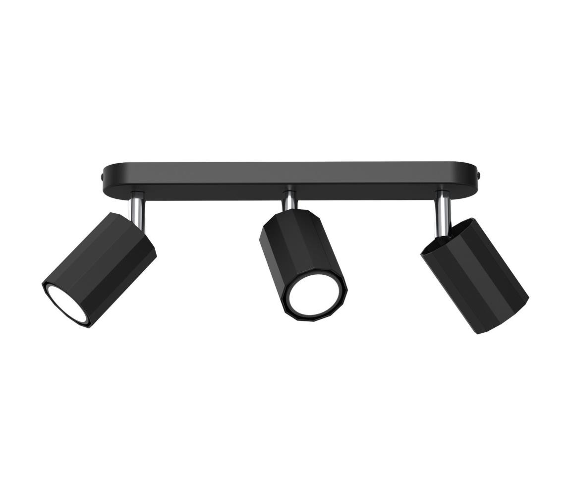 Donoci Bodové svietidlo BELLO 3xGU10/8W/230V čierna