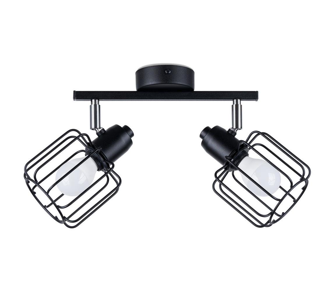 Donoci Bodové svietidlo BELUCI 2xE14/40W/230V čierna