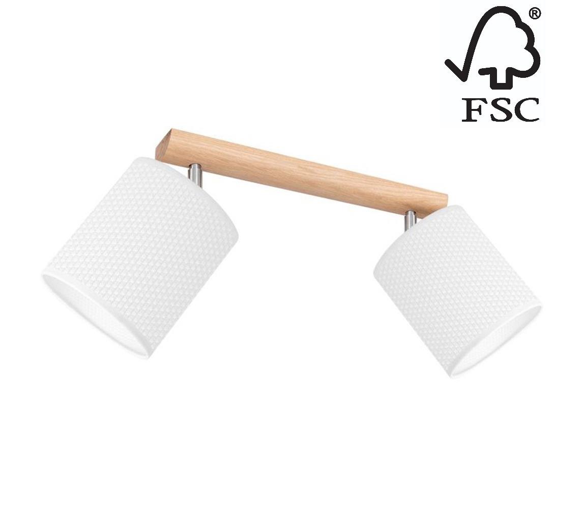 Donoci Bodové svietidlo BENITA 2xE27/25W/230V dub