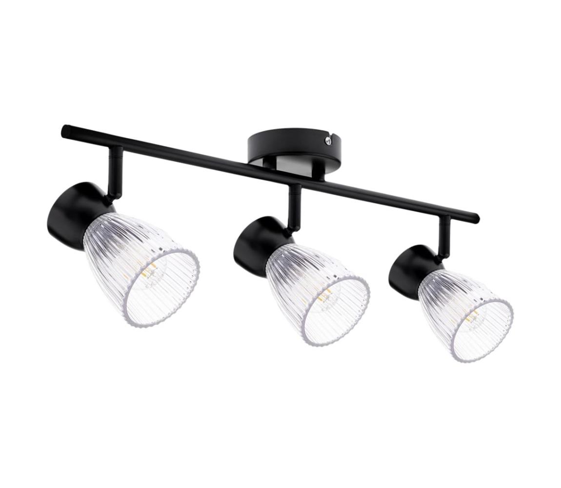 Donoci Bodové svietidlo BEST 3xE14/40W/230V čierna
