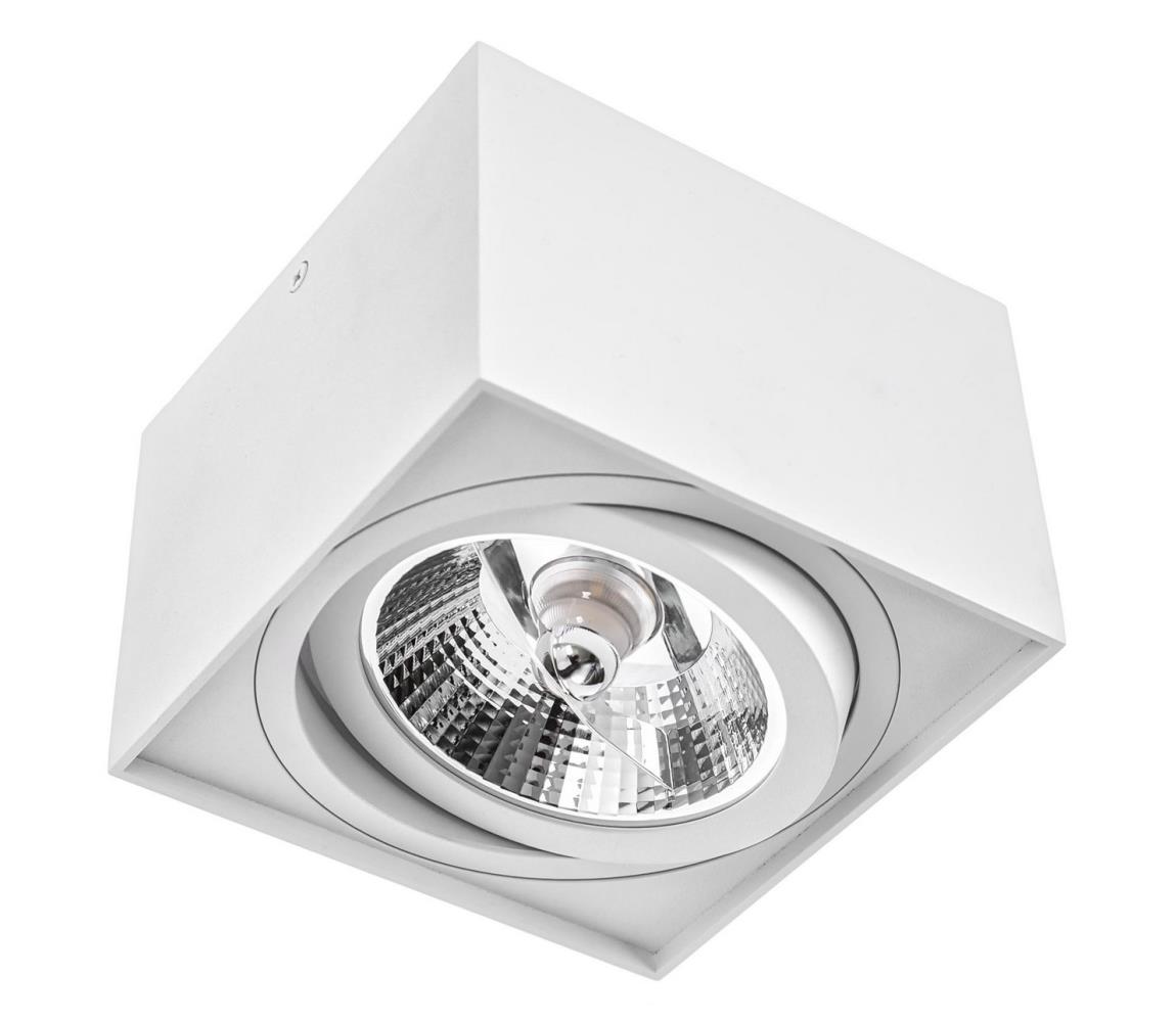 Donoci Bodové svietidlo CHLOE AR111 1xGU10/50W/230V hranatý biela