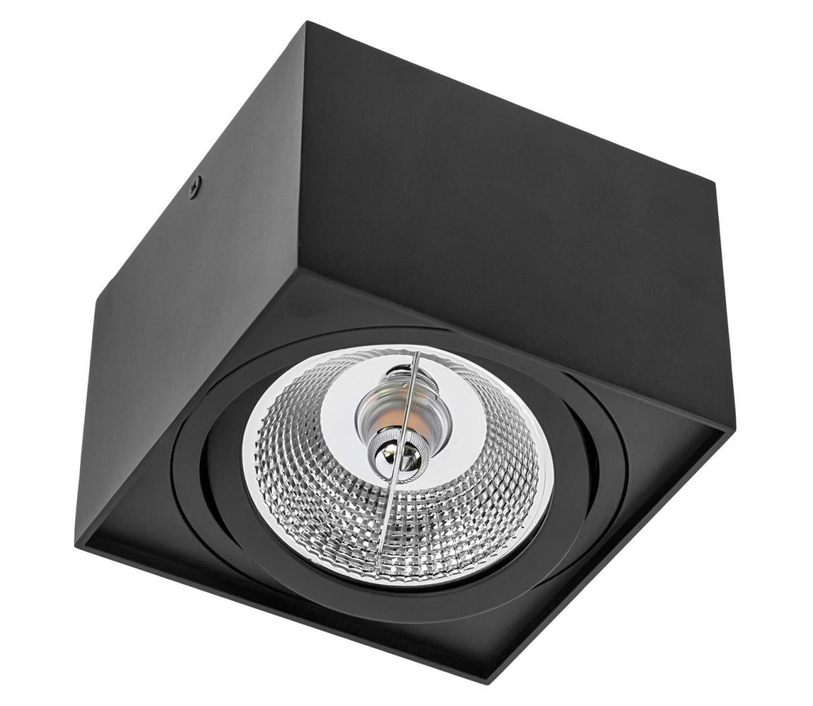 Donoci Bodové svietidlo CHLOE AR111 1xGU10/50W/230V hranatý čierna