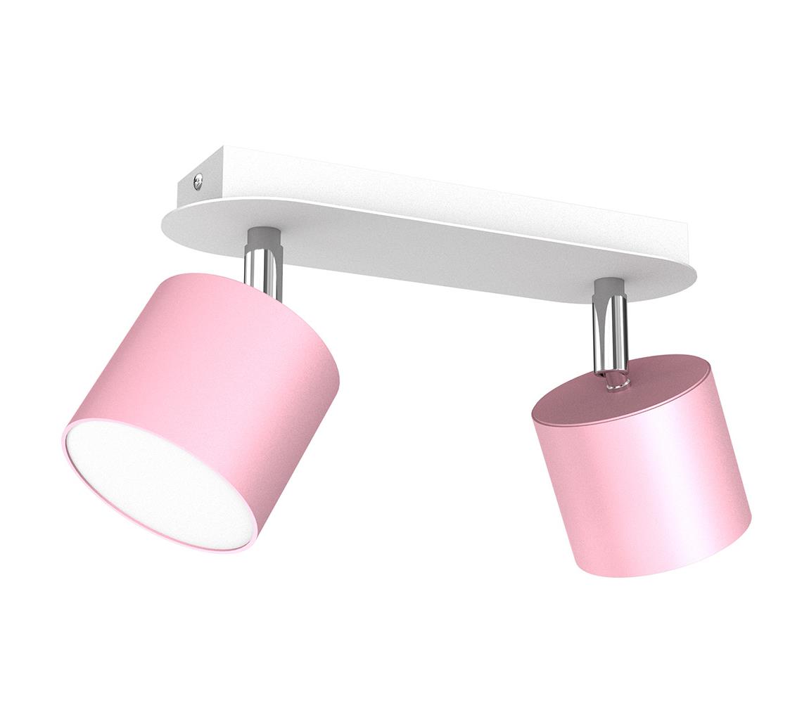 Donoci Bodové svietidlo DIXIE 2xGX53/11W/230V ružová