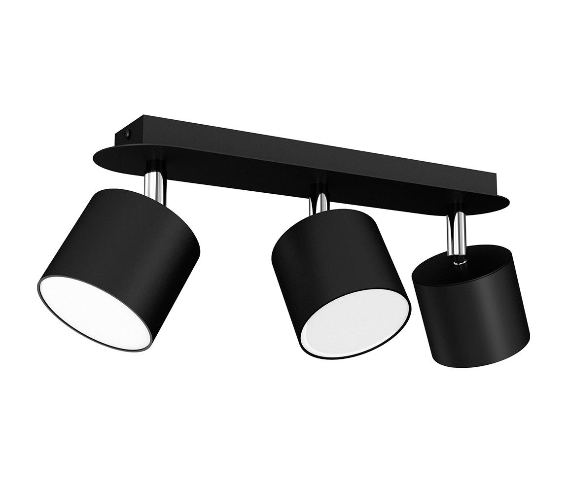 Donoci Bodové svietidlo DIXIE 3xGX53/11W/230V čierna