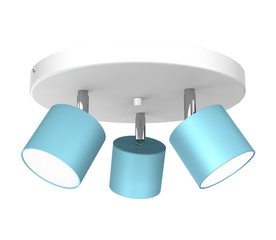 Donoci Bodové svietidlo DIXIE 3xGX53/11W/230V modrá