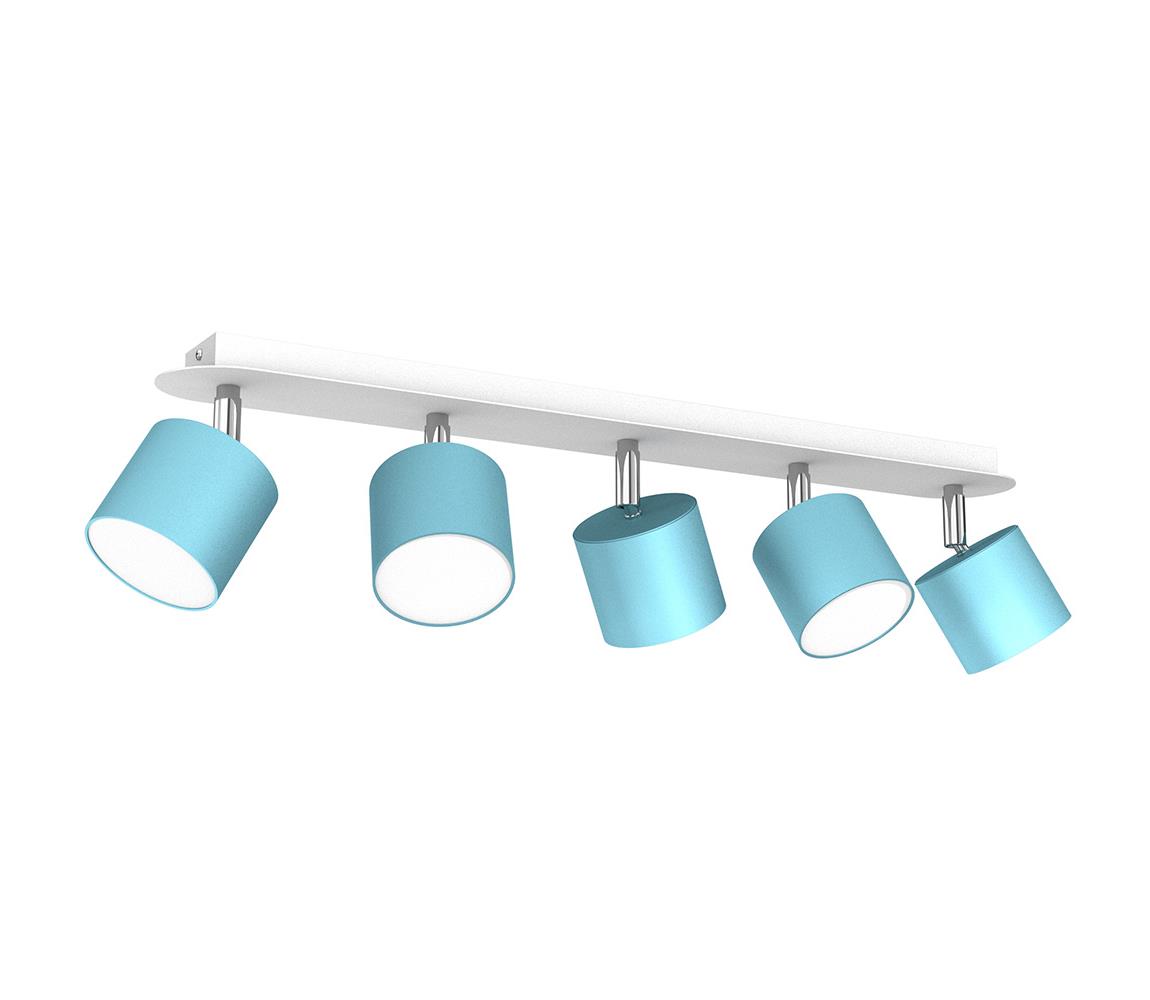 Donoci Bodové svietidlo DIXIE 5xGX53/11W/230V modrá