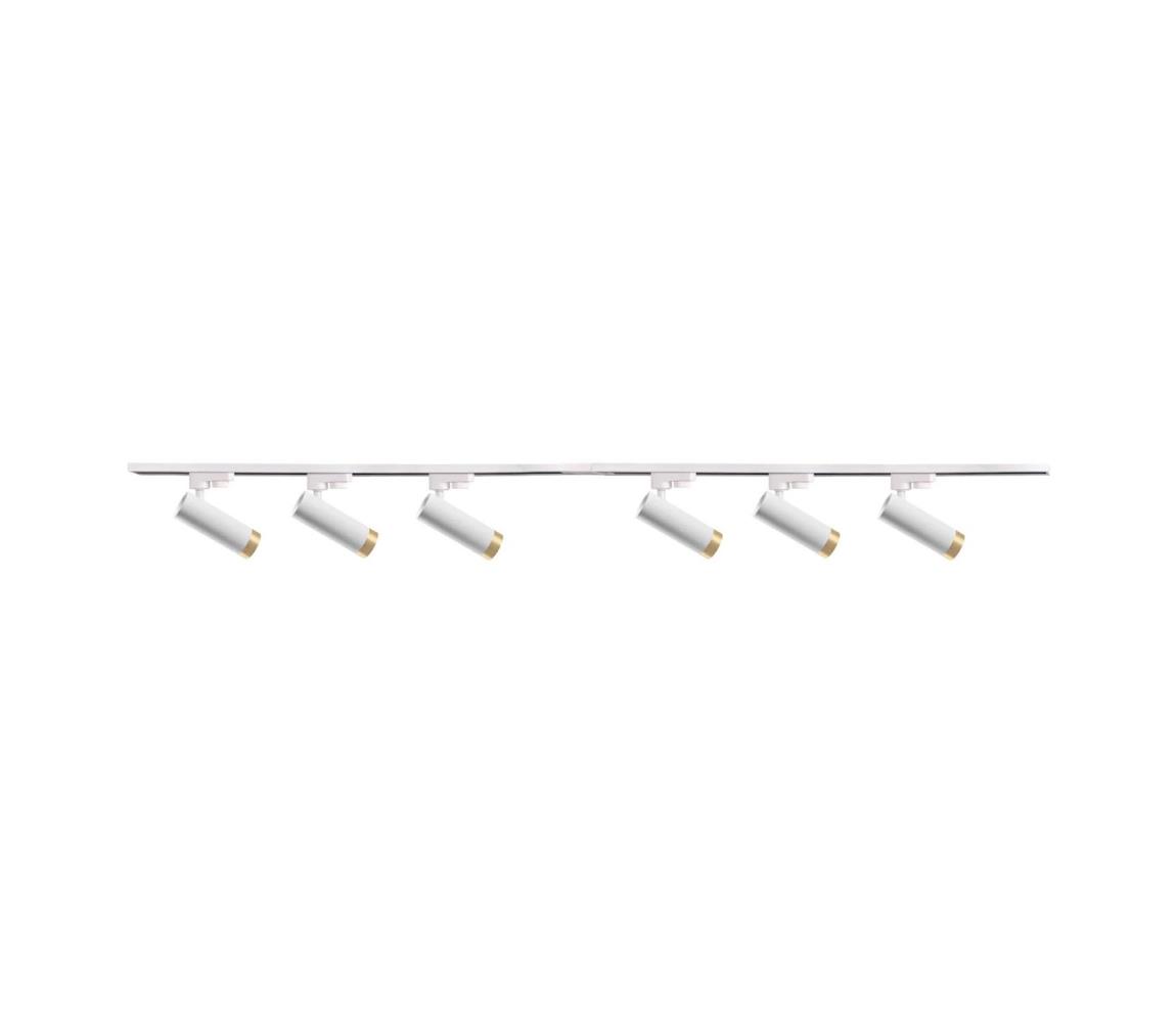 Donoci Bodové svietidlo do lištového systému FADO 6xGU10/10W/230V biela