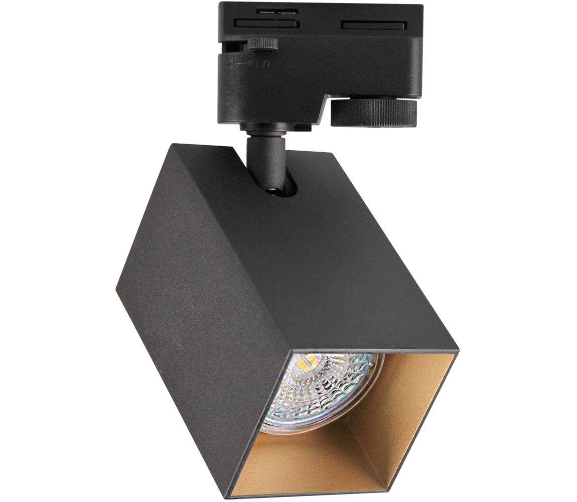 Donoci Bodové svietidlo do lištového systému SQUARE 1xGU10/10W/230V čierna