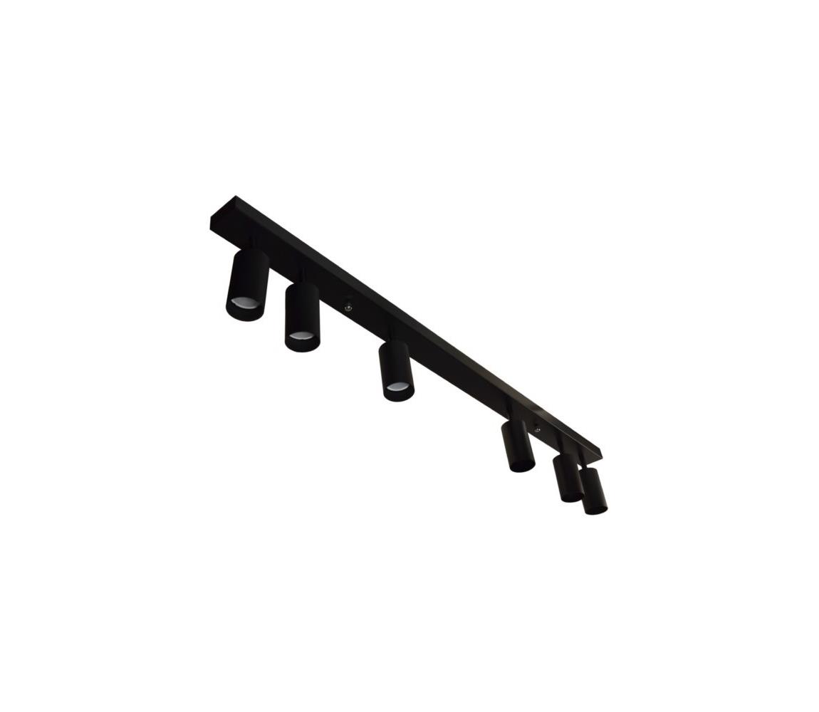 Donoci Bodové svietidlo FARGO 6xGU10/30W/230V čierna