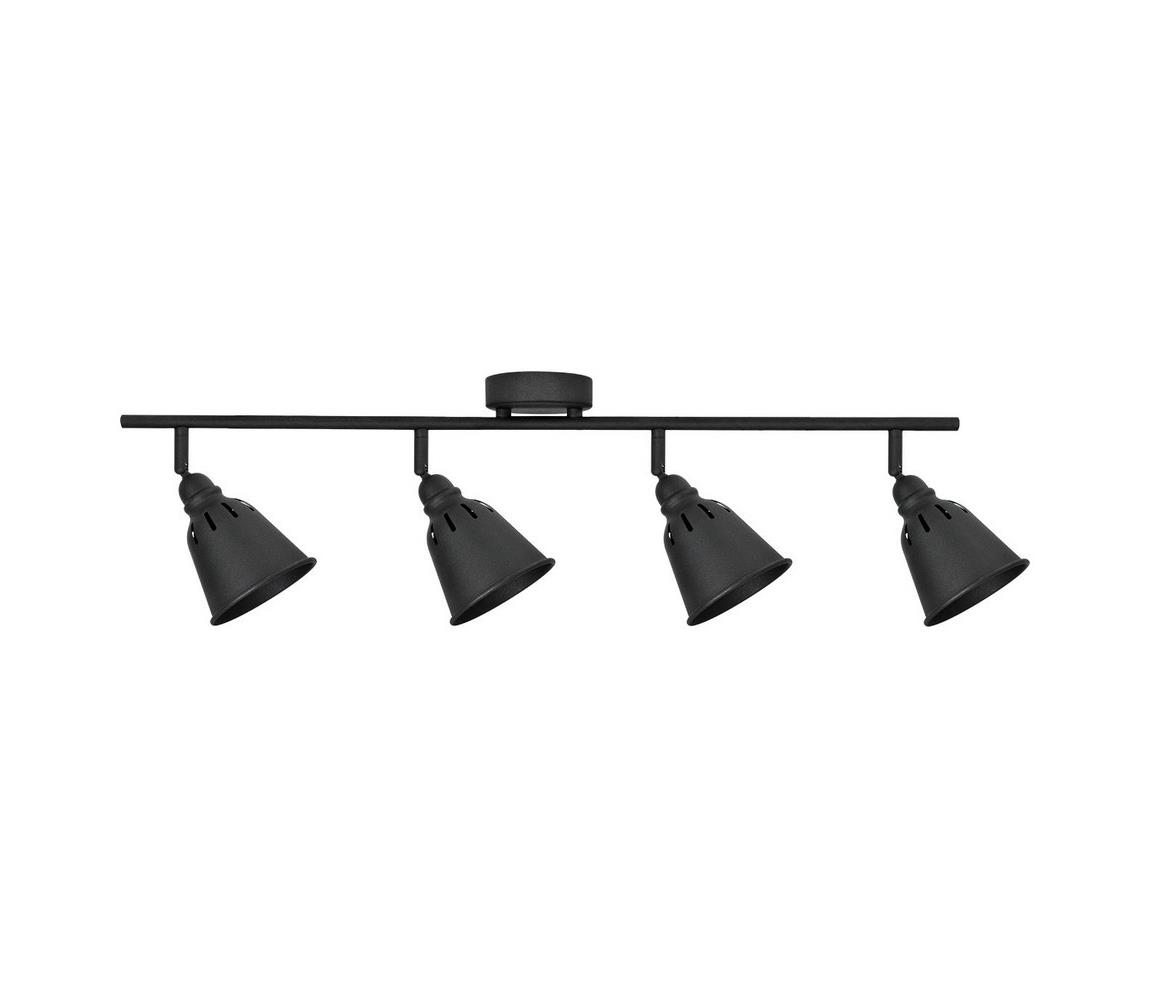 Donoci Bodové svietidlo FIONA 4xE14/8W/230V čierna