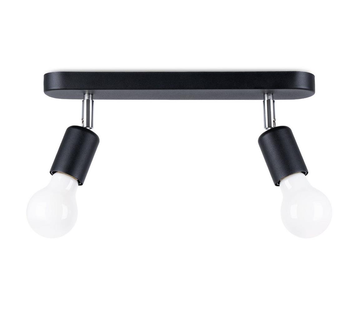 Donoci Bodové svietidlo FORNES 2xE27/60W/230V čierna