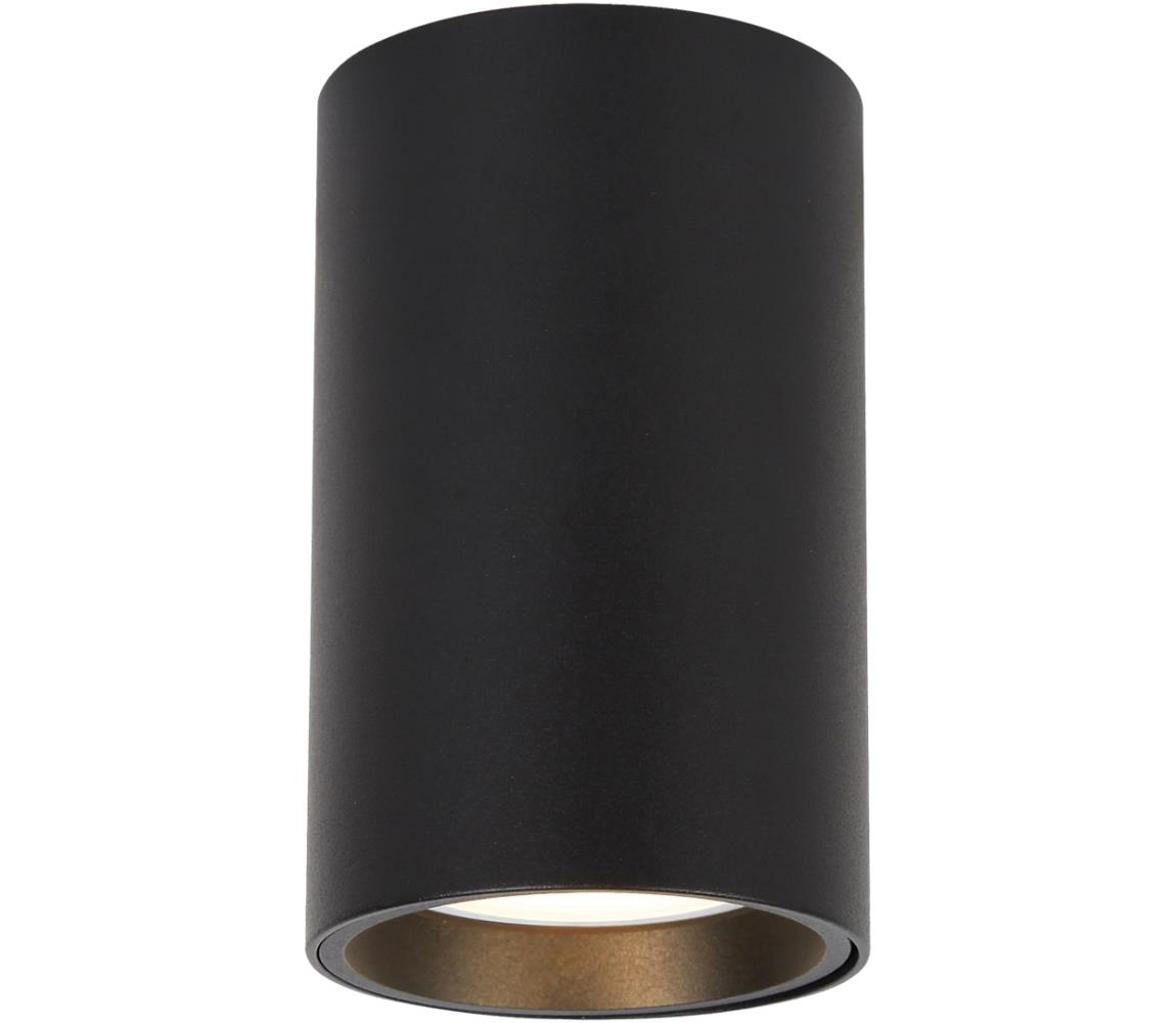 Donoci Bodové svietidlo GENESIS 1xGU10/8W/230V 10 cm čierna