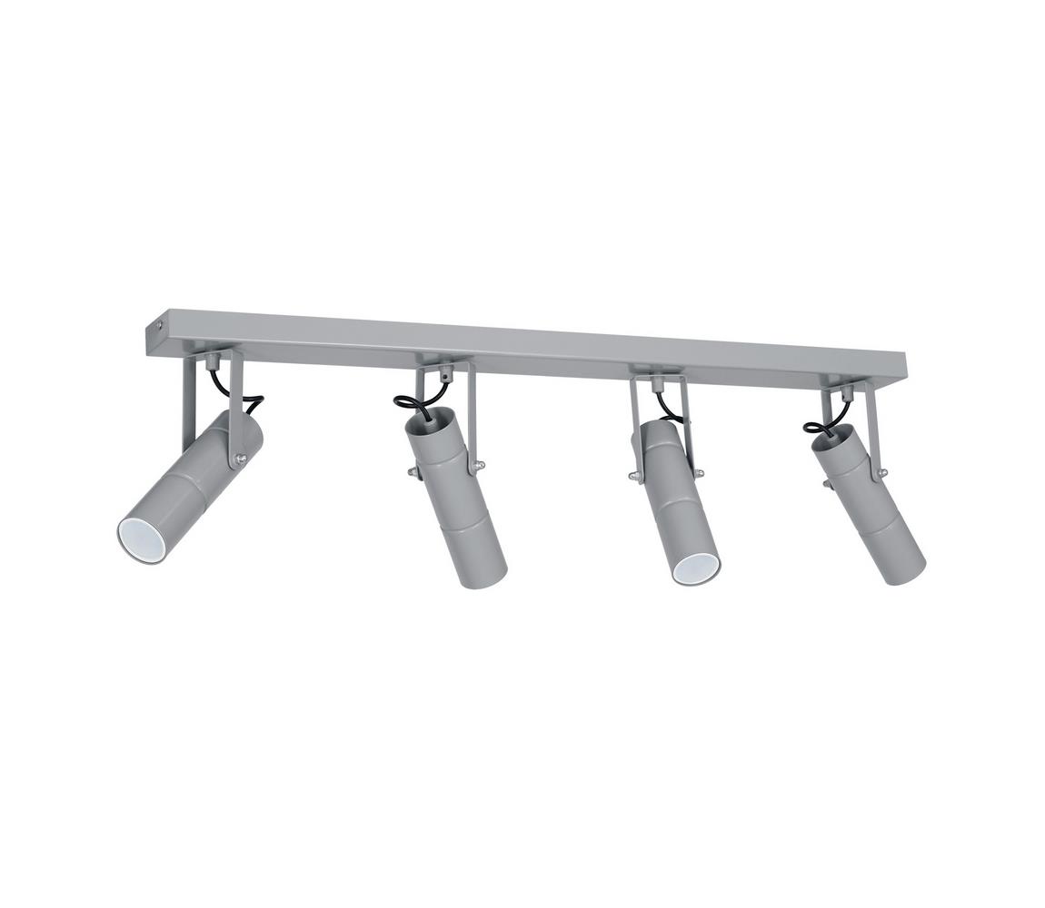 Donoci Bodové svietidlo IMPLODE 4xGU10/8W/230V šedá