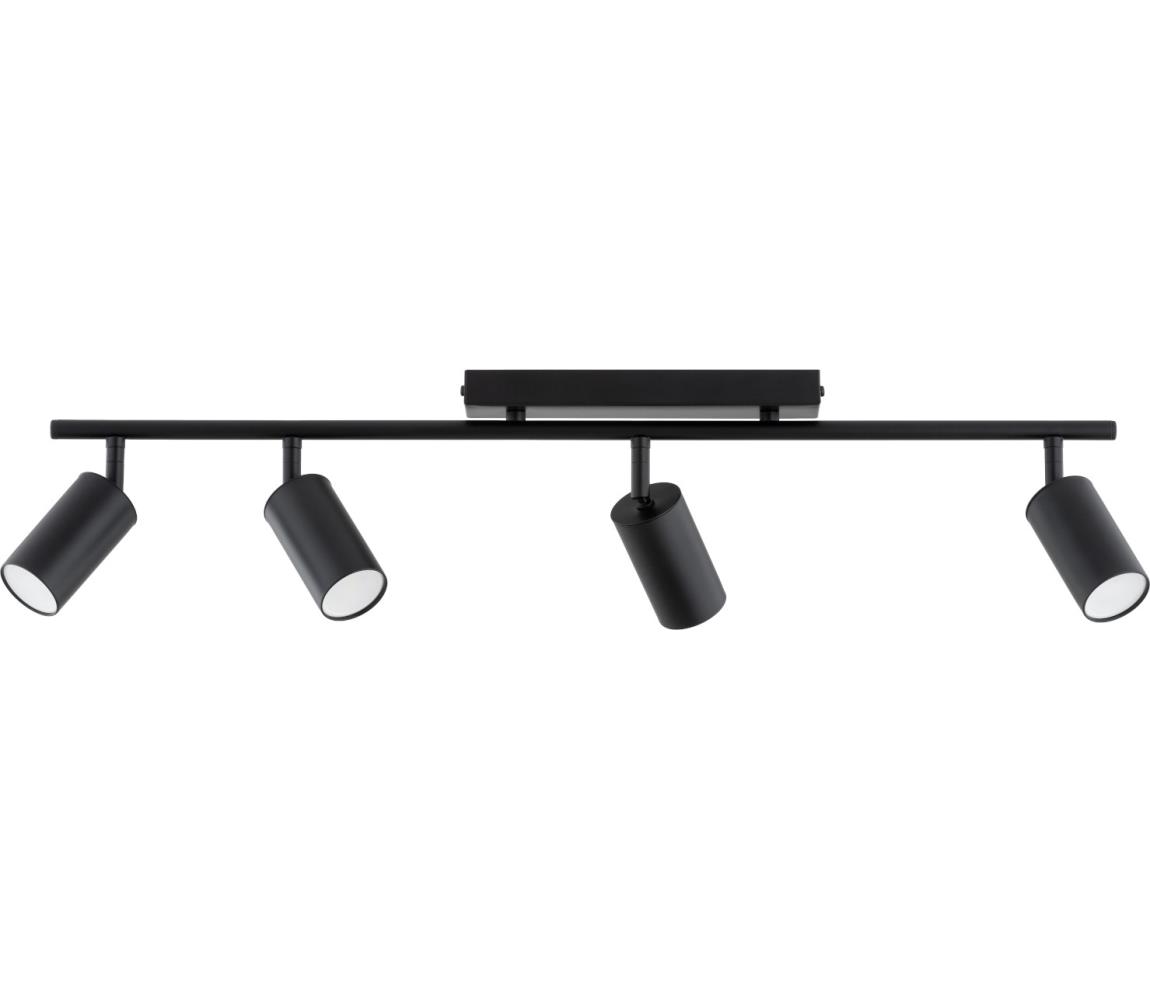 Donoci Bodové svietidlo KAMEL 4xGU10/10W/230V čierna