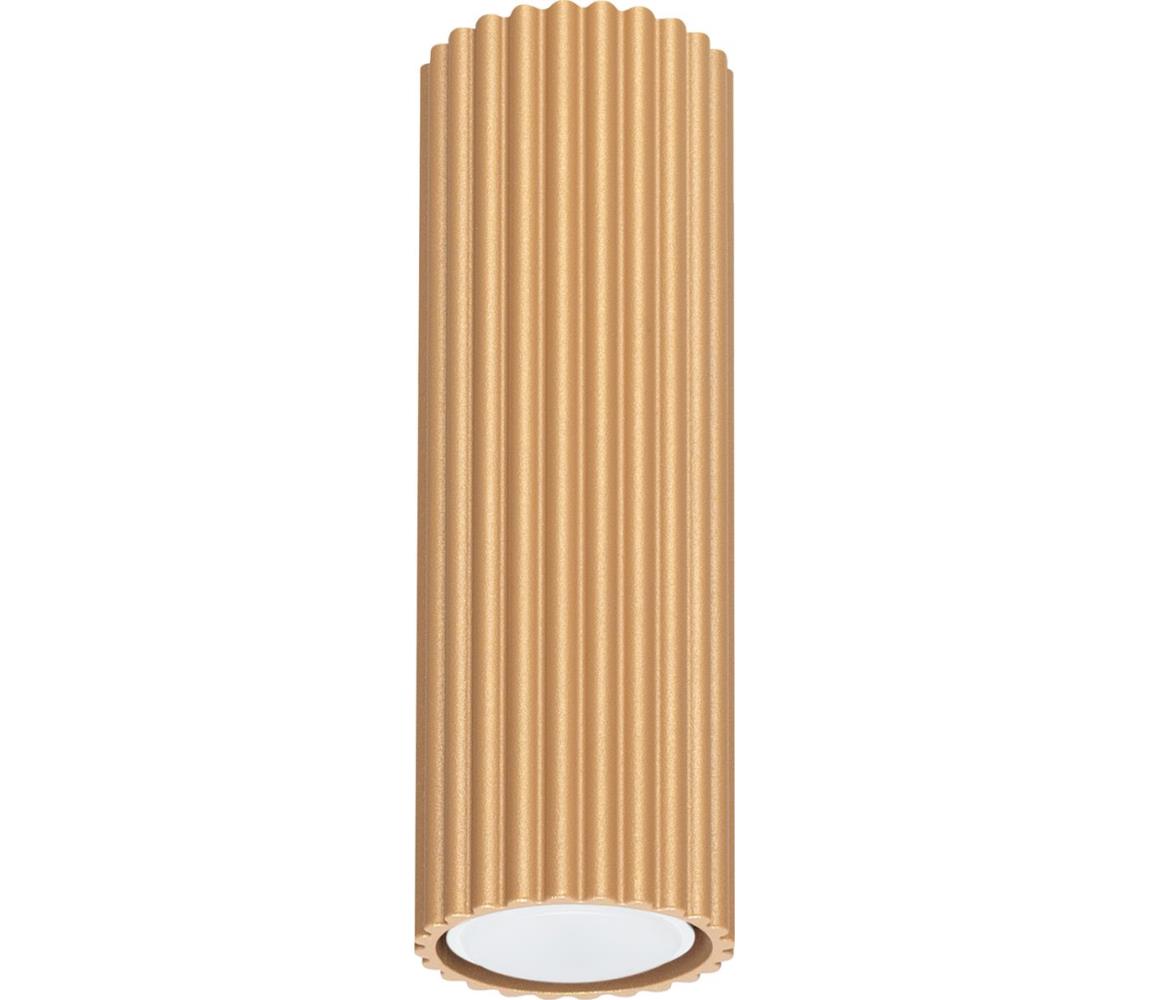 Donoci Bodové svietidlo KARBON 1xGU10/10W/230V 20 cm zlatá