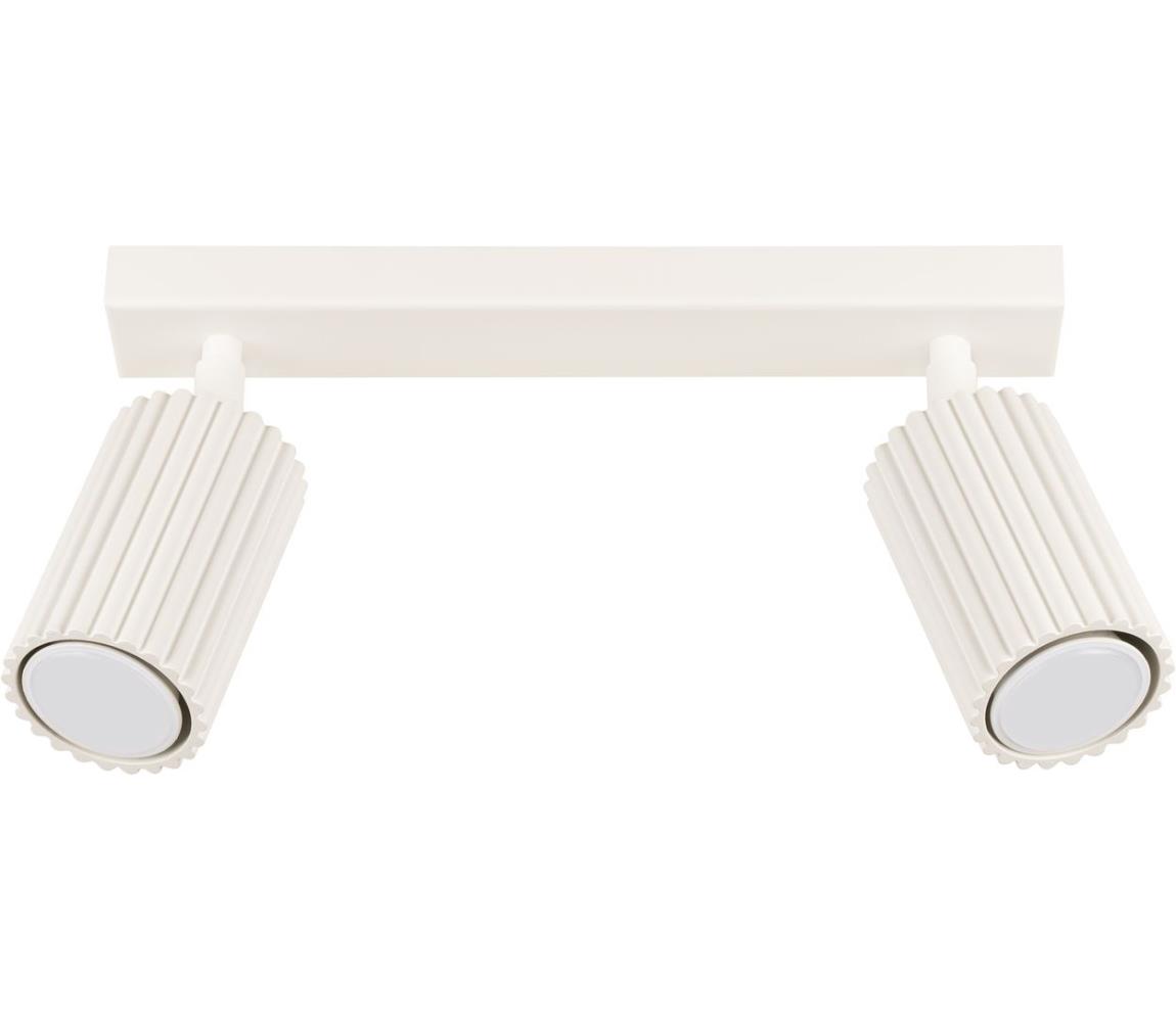 Donoci Bodové svietidlo KARBON 2xGU10/10W/230V krémová